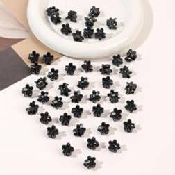 Shein 50pcs Mini Women Random Flower Shape Hair Claw