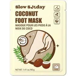SlowSunday SlowSunday Coconut Foot Mask 1 pair feet,remove dead