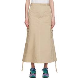 Marc Jacobs The Cargo Midi Skirt - Beige