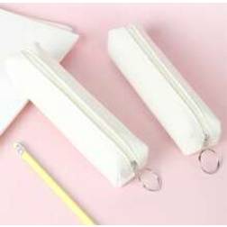 Shein Solid Color Textured Stationery Bag 1pc