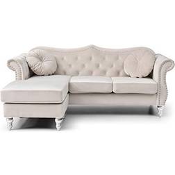 Glory Furniture Hollywood Sofa 81" 2 Seater