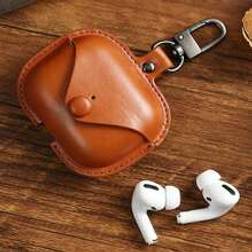 Shein Solid PU Case With AirPods