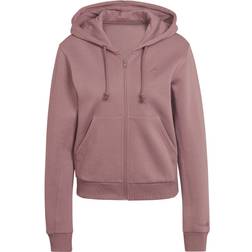 Adidas Women's All SZN Fleece Full-Zip Hoodie - Purple