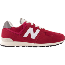 New Balance Big Kid's 574 - Crimson/White