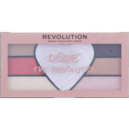 Makeup Revolution The Revolution Love Eyeshadow & Highlighter Palette