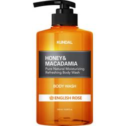 Kundal Honey & Macadamia Pure Body Wash English Rose