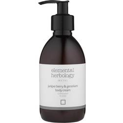 Elemental Herbology Juniper Berry & Geranium Hand & Body Cream 322g