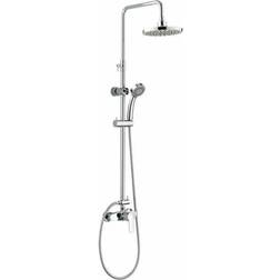 ROUSSEAU Colonne De Douche Avec Robinet Mitigeur Mécanique Shenti Chrome