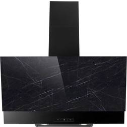 EICO Väggmonterad Köksfläkt Udine 80 Black Stone 80cm, Svart