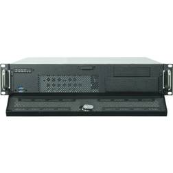 Chieftec unc-210m-b rack-montage 2u micro