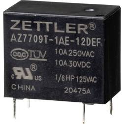 Zettler Electronics AZ7709T-1AE-12DEF Powerrelæ 12 V/DC 10 A 1 stk