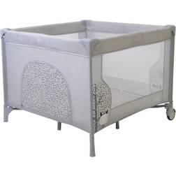 Asalvo Playpen Nordic 99x99 cm, Grey