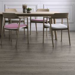 Kraus Ashdown Grey Wood Effect Vinyl Tile Pack Of 10