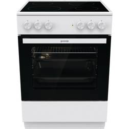 Gorenje EC9617PW KERAMISK SPIS Rostfritt stål, Vit