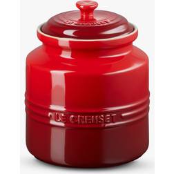 Le Creuset Stoneware Cerise Biscuit Jar