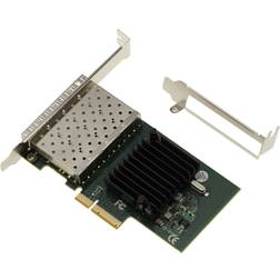 Carte PCIe SFP 4 Ports Fibre LC CHIPSET Intel I350AM4. Quad Gigabit Ethernet