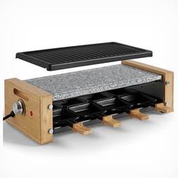 VonHaus 8 Person Raclette Grill Stone