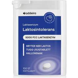 Addeira Lactase Enzyme Lactose Intolerance 100 stk