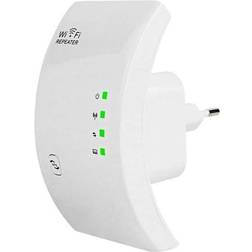 Northix Langaton Wi-Fi Repeater Valkoinen