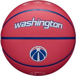 Wilson Pallone da basket NBA Team City Collector Washington Wizards, unisex rosa Rosa