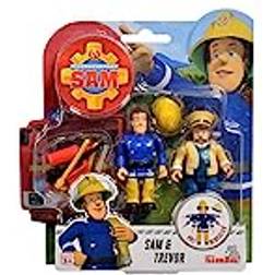 Simba DICKIE GROUP Fireman Sam Doublepack III 7.5cm Assorted Fjernlager, 5-6 dages levering