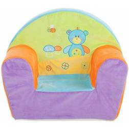 BigBuy Home Sillón Infantil Multicolor Oso 44 x 34 x 53 cm