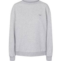 H2O Women's Base O Neck Sweatshirt - Light Grey Melange