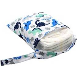 Shein Cartoon Dinosaur Print Diaper Storage Bag