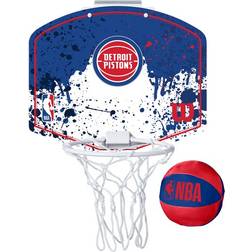 Wilson Mini cestino nba Detroit Pistons Bleu