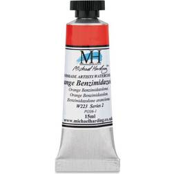 Michael Harding Michael Harding Artists Watercolor Orange Benzimidazolone, 15 ml