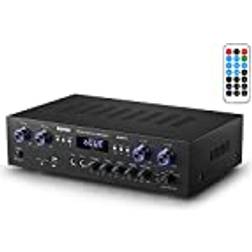 Donner Bluetooth 5.0 Stereo Audio Amplifier Receiver MAMP5
