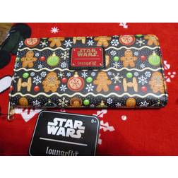 Loungefly Disney wallet star wars gingerbread christmas holiday grotto