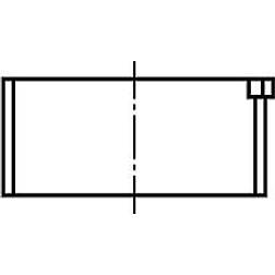 Kolbenschmidt 77088608 Kit bronzine di biella PEUGEOT: 205 II Hatchback, 306 Hatchback, 307 Station Wagon, CITROËN: Berlingo Berlingo First I