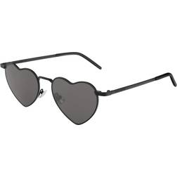 Saint Laurent Hjerteformede Solbriller LouLou New Wave - Brun
