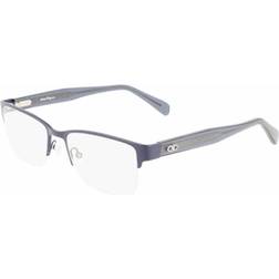 Ferragamo SF 2222 401 Blue Size Frame Only Blue Light Block Available Matte Blue