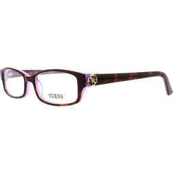 Guess 2526 052 Dark Havana Women Cat Eye 5216-135