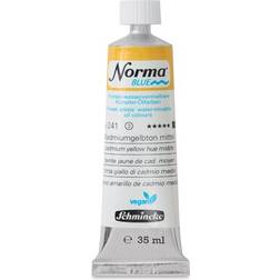 Schmincke Norma Blue Water-Mixable Oil Paint Cadmium Yellow Hue Medium, 35 ml