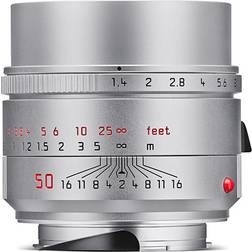 Leica 50mm F/1.4 Summilux-M ASPH Lens Silver