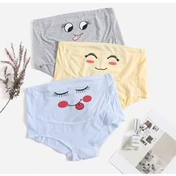 Shein 3pack Maternity Cartoon Graphic Panty Set