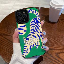 Shein Cartoon Cat Print Phone Case