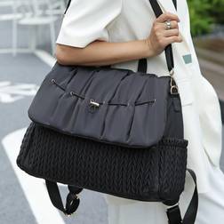 Shein Large Capacity Lightweight Multifunctional Diaper Bag Backpack