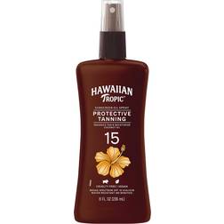 Hawaiian Tropic Island Tanning Dry Spray SPF15 236ml