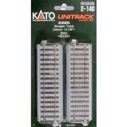 Kato Unitrack Straight Track 123mm 4pcs