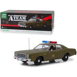 GreenLight 1:18 Scale Diecast for 1977 Plymouth Fury US Army Police Model Car Army Beställningsvara, 7-8 vardagar leveranstid