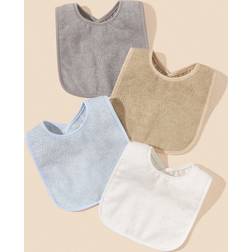 Shein Baby Plain Bib 4pcs