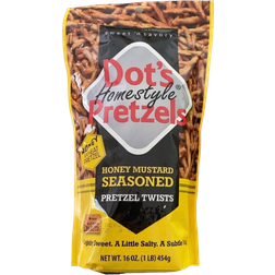 Dot's Homestyle Pretzels Honey Mustard Seasoned Twists 16oz 1