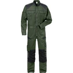 Fristads Kedeldragt 8555 - Armygrøn/Sort