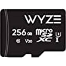 Wyze Erweiterbarer Speicher 256 GB MicroSDHC-Karte Class 10, Schwarz