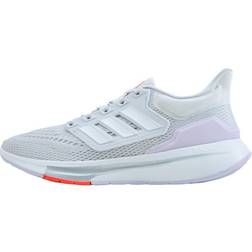 adidas EQ21 Run Shoes Dash Grey/Cloud White/Purple Tint Female