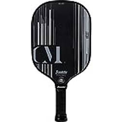 Franklin Sports Pro Pickleball Paddel – Pro Turnier Pickleball Paddel – Extra Grip MaxGrit Technologie – Christine McGrath Pickleball Paddel – Schwarz 16 mm